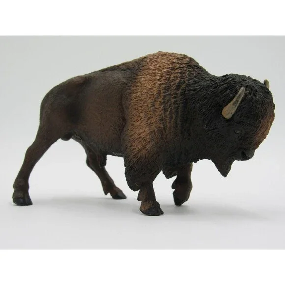 Safari Ltd Brown Buffalo Bison 2018 Animal Figure Realistic Toy Figurine - Picture 9 of 16